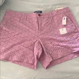Old navy NWT lace purple shorts